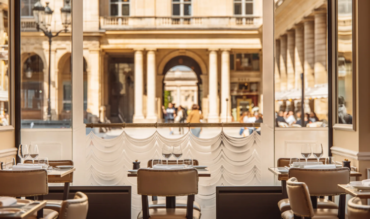 Chef scanning a QR code menu setup guide